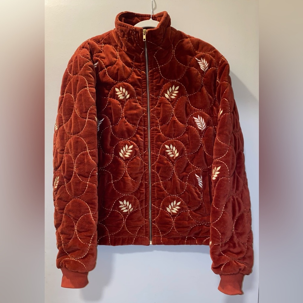 Perte d’ego “Aspen” Quilted Jacket - Gold detailing